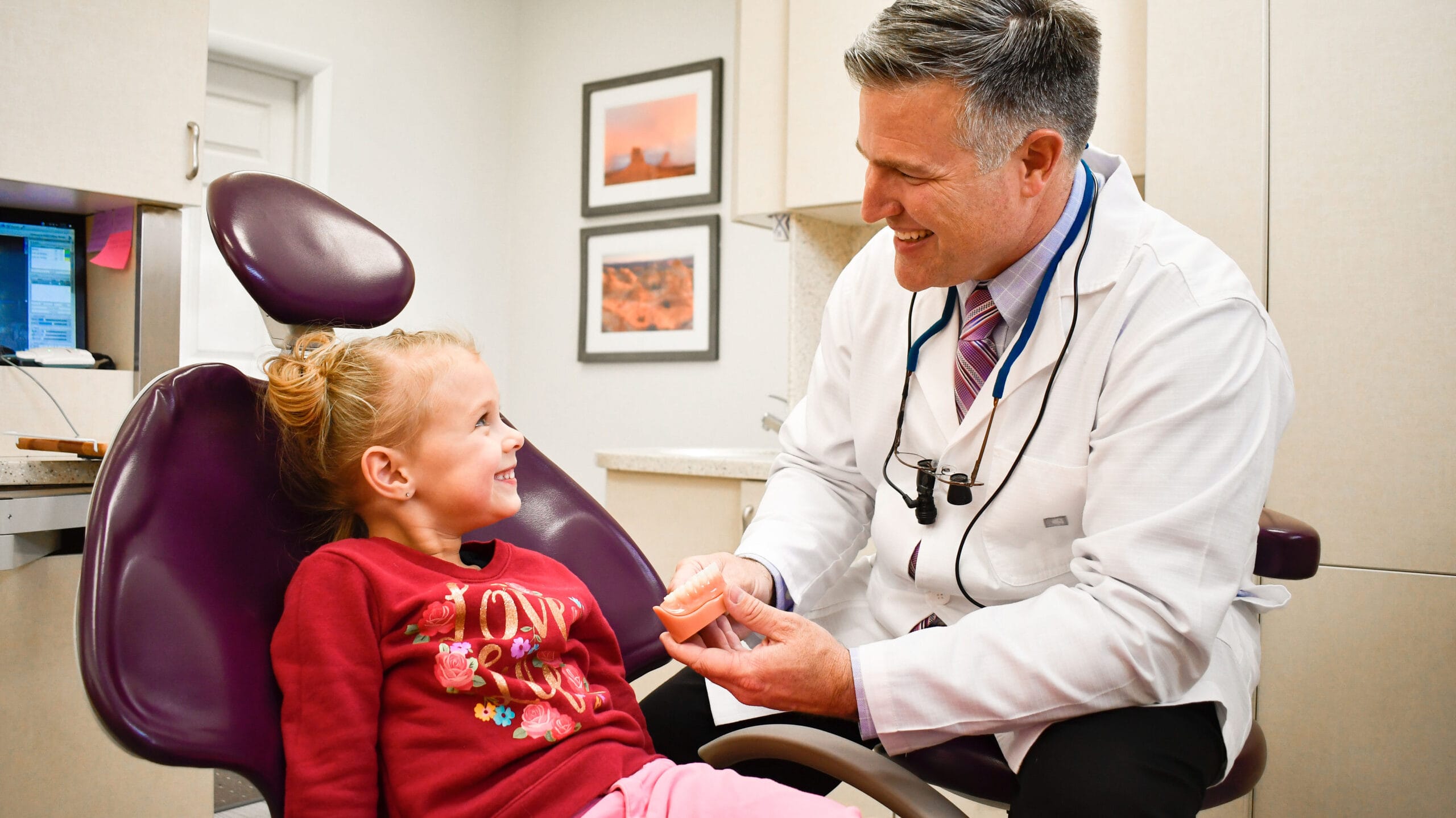 Happy woman - Dental Exam in St. George, UT