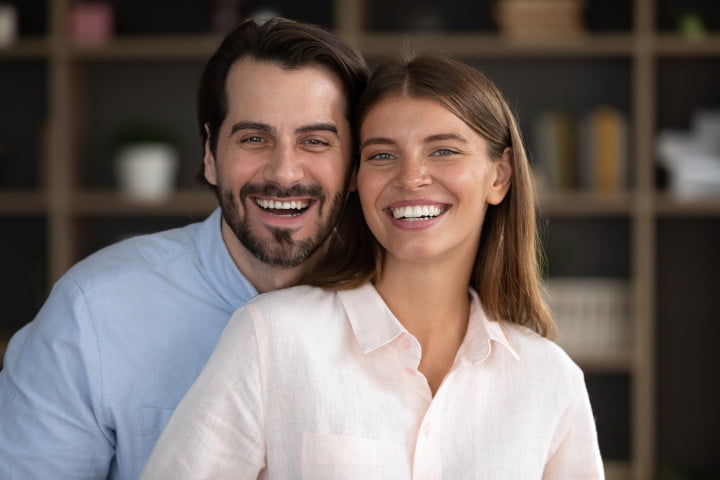Smiling couple - Dental Bonding in St. George, UT Smiling couple - Dental Bonding in St. George, UT